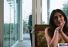 I'm so bored, it's time to hire and fuck the babysitter!