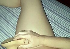 i'm pounding her pussy with that dildo toy