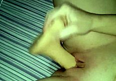 i'm pounding her pussy with that dildo toy