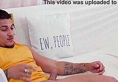 Hazel Moore, is that risky sex with stepbro in the room?