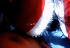 Santa claus cumming with stepsister in christmas fuck