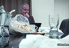 Does Teen Seduce Stepdad In Kitchen For Fuck?