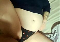 resaboo pussy gets a big creampie from monster cock 😏