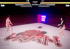 lesbian battle with anal fingering and assfucking masturbation