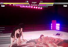 lesbian battle with anal fingering and assfucking masturbation