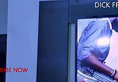 Talking about the quickie on red sheer in bed.