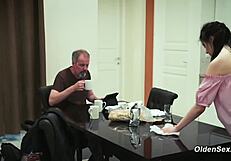 Does Teen Seduce Stepdad In Kitchen For Fuck?