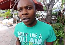 Starving Artist's Caricature Fails, Gets Fed Black Dick Instead?