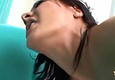 her tight holes crave double penetration in a rough gangbang with big natural tits