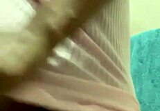 Ebony Babe Teases Juicy Virgin Pussy Until She Screams and Creams