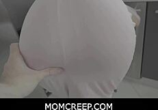 MomCreep Hints At Milf Stepmother Craving Taboo Blowjob And Fuck In Early Morning Fantasy