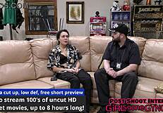 Neighbor's First Gyno Experience With Mara Luv, Tickling And Pierced Nipples Close Up