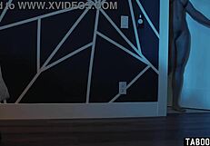 Stepfamily staying over leads to wife's curiosity