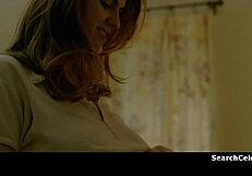 alexandra daddario fully naked and bound in bondage 😈