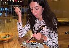 i suck dick in sushi bar toilet