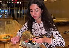 i suck dick in sushi bar toilet