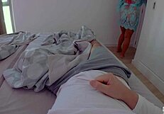 stepmom wanted massage but got stepson sex 😏