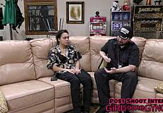 Neighbor's First Gyno Experience With Mara Luv, Tickling And Pierced Nipples Close Up