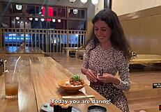 i suck dick in sushi bar toilet