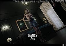 Vampire Mind Control Lesbian Sex - Nancy Ace Strips for Rikako Katayama!