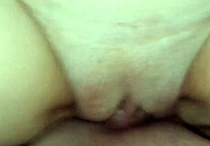 Pretty Milf Wife In Pink Lingerie Gets Juicy Creampie Fuck From Husband