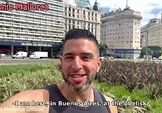 argentinian fitness babe gets picked up at gym for big cock blowjob