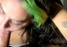 Leaked videos of eating the horny girl's pussy despite her pleas