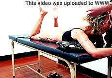 Waxing Client Gets Horny And Has Sex