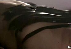 Watch the lawyer tie slim brunette for whipping?