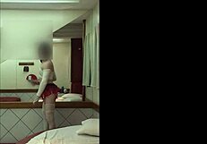 Wow, Sexy Crossdresser In Schoolgirl Uniform!