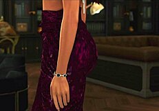 Shemale fucks the stepdaughter's fiance before the wedding