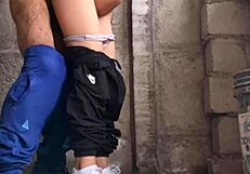 Cute Argentinian Babe Escapes University for Secret Public Fucking. She Gets Taboo Anal from Amateur Mexican Lover.