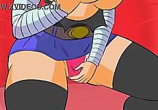 Android 18 Gets Blowjob Fucking Ass Pussy Big Ass Tits