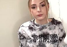 Serbian Girl Removes Sneakers And Shows Bare Feet