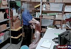 You know, that 20-year-old shoplifter got handled firmly by the store officer in the back room.