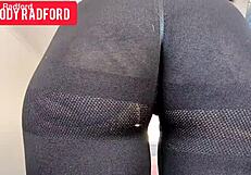 Fat Milf Melody Radford With Big Tits And Ass In Sheer Leggings Gets FUCKED!