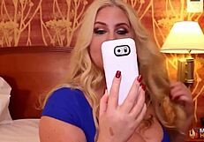 Can you believe Karen Fisher rides that big black cock for a jizz finish?