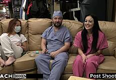 Patient Blare Celeste Gets Hitachi Orgasm From Doctor In Tampa Backstage