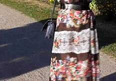 hairy mature flashing in the park