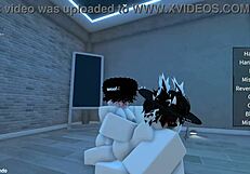 Naughty Girls Have Fun in Roblox