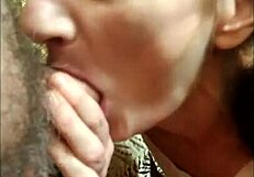 blowjob in big view, my mature wife sucking my prick hard?