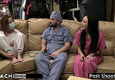 Patient Blare Celeste Gets Hitachi Orgasm From Doctor In Tampa Backstage