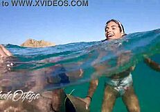 Latina Pornstar Sheila Ortega Sucks And Fucks Underwater