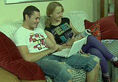 Fucking Beauty in Fishnets Feels Anal Gaping and Deepthroat Passion