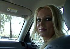 Diana Doll Blonde Slut Struggles Giant Cock!