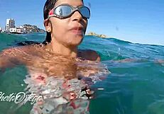 Latina Pornstar Sheila Ortega Sucks And Fucks Underwater