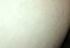 teasing the tip in intense anal assfucking action