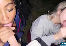 Scarlet Taylor And Busty Ebony Juliana Share Dicks In 4some