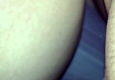 teasing the tip in intense anal assfucking action