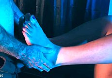 I need a warm place to put my feet – your mouth perhaps?